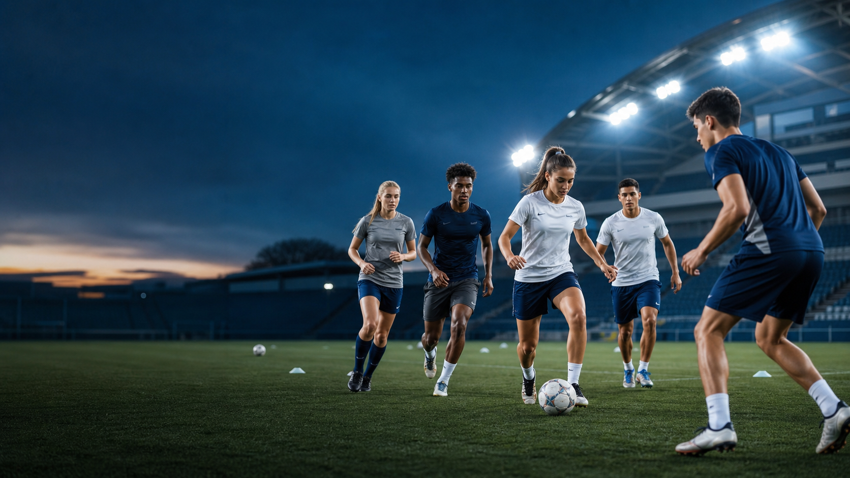 GFMO futbol ağına katılan genç oyuncular